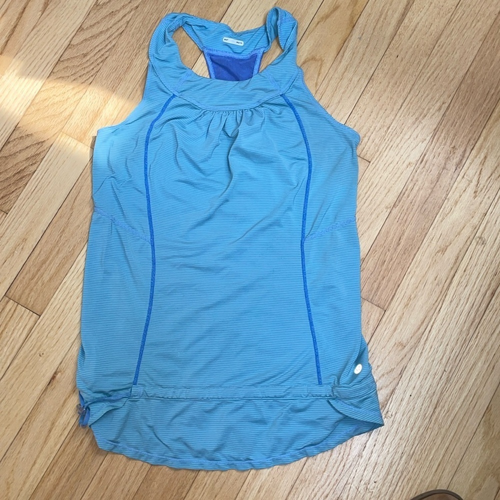 Lululemon Blue Tank-6